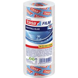 tesa 57418-00000-02 lepicí páska křišťálově čistý transparentní (d x š) 33 m x 19 mm 6 ks