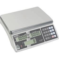 Kern CXB 3K0.2 počítací váha 3 kg, rozlišení 0.2 g 230 V, napájeno akumulátorem, stříbrná