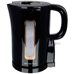EMERIO Wasserkocher rychlovarná konvice, bezšňůrová, černá, WK-125130