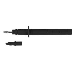 Schützinger SPS 2381 Ni / SW bezpečnostní zkušební hrot zásuvka 4 mm černá 1 ks