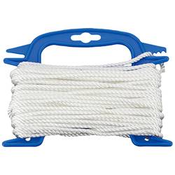 polyamidové lano kroucené (Ø x d) 6 mm x 20 m dörner + helmer 190306 bílá