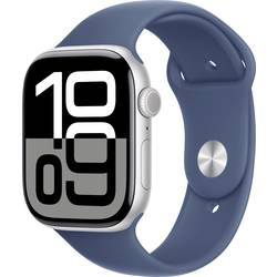 Apple Watch Series 10 GPS 46 mm hliníkový plášť sportovní náramek denim S/M