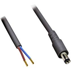 BKL Electronic;nízkonapěťový připojovací kabelnízkonapěťová zástrčka- kabel s otevřenými konci;5.50 mm;2.50 mm;1.00 m1 ks