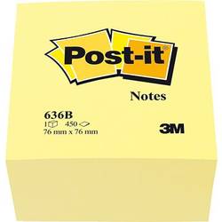 3M kostka samolepících poznámek 636B 76 mm x 45 mm žlutá 450 ks