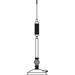 Albrecht 65215 CBM 108 CB anténa přenosná Typ lambda sondy 1/4
