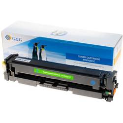 G&G Toner náhradní HP 201A, CF401A kompatibilní azurová 1400 Seiten 14368