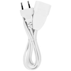 REV 00128010 napájecí prodlužovací kabel, 2.5 A, bílá, 2 m