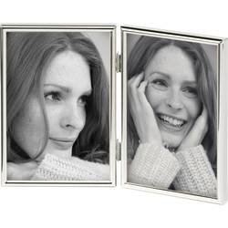 walther+ design WD215S vyměnitelný fotorámeček Formát papíru: 10 x 15 cm stříbrná