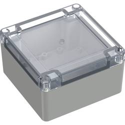 TRU COMPONENTS TC-10860516 univerzální pouzdro 105 x 105 x 60.10 polykarbonát světle šedá 1 ks