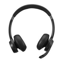 Hama BT700 Headset otevřená (On Ear) Bluetooth® stereo černá headset, regulace hlasitosti Počítače
