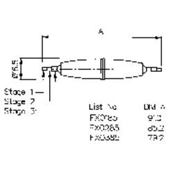 Bulgin FX0385, FX0385 držák pojistky, 50 V/AC, 10 A, 1 ks