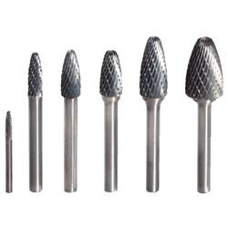 KS Tools 515.3261 frézovací kolík , tvrdokov, Délka 38.5 mm, Vnější Ø 3 mm, Pracovní délka 25 mm, Ø hřídele 3.0 mm