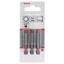Bosch Accessories 2607001734 bit inbus 5 mm extra tvrdé E 6.3 3 ks