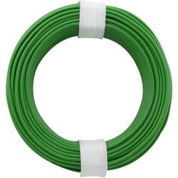 Donau Elektronik 105-4 spojovací drát, 1 x 0.20 mm², zelená, 10 m