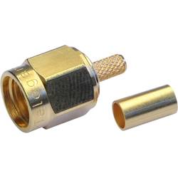 Telegärtner 100027631 100027631 SMA konektor zástrčka, rovná 50 Ω 1 ks