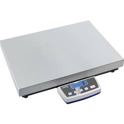 Kern DE 150K20DXL plošinová váha DE 150K20DXL Max. váživost 150 kg Rozlišení 20 g, 50 g přes napájecí zdroj do zásuvky stříbrná