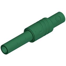 SKS Hirschmann KUN S bezpečnostní lamelová zásuvka zásuvka, rovná Ø pin: 4 mm zelená 1 ks