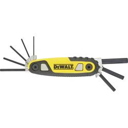 DEWALT inbus sada klíčů 1.5 mm, 2 mm, 2.5 mm, 3 mm, 4 mm, 5 mm, 6 mm, 8 mm