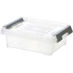 Curver 248160 Úložný box, HANDY, stohovatelné, (d x š x v) 215 x 170 x 71 mm, transparentní, 1 ks