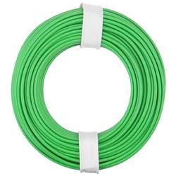 Donau Elektronik 150-014 lanko/ licna, 1 x 0.50 mm², zelená, 10 m