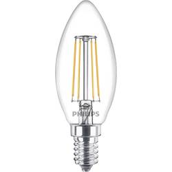 Philips LED 77779100 LED Energetická třída (EEK2021) F (A - G) E14 4.3 W = 40 W teplá bílá (Ø x d) 3.5 cm x 9.7 cm 3 ks