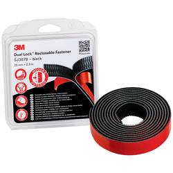 3M Dual Lock pásek se suchým zipem, lepicí, (d x š) 2.5 m x 25 mm, černá, 1 ks