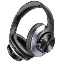 OneOdio A10 Headset uzavřená (Over Ear) Bluetooth® stereo černá, modrá High-Resolution Audio, Potlačení hluku headset