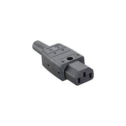 Bachmann 915170 IEC zástrčka C13/C14 černá 1 ks