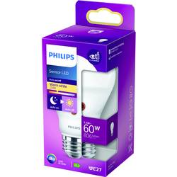 Philips LED 78269600 LED Energetická třída (EEK2021) F (A - G) 7.5 W = 60 W teplá bílá (Ø x v) 6.2 cm x 11.4 cm se snímačem denního světla 1 ks