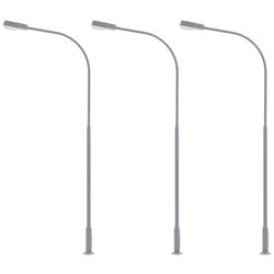 Faller H0 pouliční lampa jednoduché hotový model 180119 3 ks