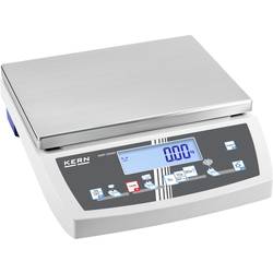 Kern CKE 16K0.1 počítací váha 16 kg, rozlišení 0.1 g 230 V, na baterii, napájeno akumulátorem, stříbrná