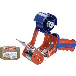 tesa odvíječ balicí pásky COMFORT 6400 červená, modrá Šířka role (max.): 50 mm vč. balicí pásky Ultra Strong 66 m x 50 mm, přizpůsobitelný, s brzdou Obsah: 1