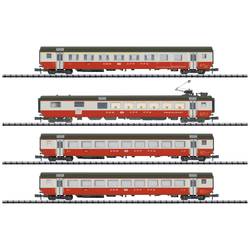 MiniTrix 18720 Sada 4 KS osobních vozů Swiss Express SBB Sada 1