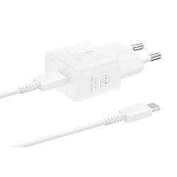 Samsung EP-T2510XWEGEU-B USB nabíječka, Rychlonabíječka, 1x USB-C®, 25 W, Dodávka energie, bílá