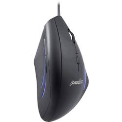 Perixx PERIMICE-508 optická ergonomická myš, USB, 6 tlačítko, 1000 dpi, černá