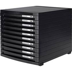 HAN CONTUR 1510-13 box se zásuvkami černá DIN A4, DIN B4 , DIN C4 Počet zásuvek: 10