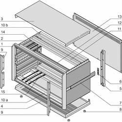 nVent SCHROFF 24576104 pouzdro 155.5 x 326 vícebarevná 1 ks