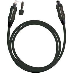 Toslink audio kabel [1x Toslink zástrčka (ODT) - 1x Toslink zástrčka (ODT)] 4.00 m černá Oehlbach OPTO Star Black