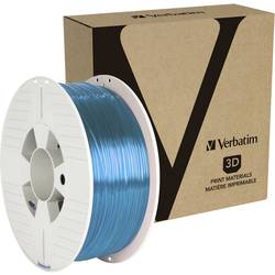 Verbatim 55056 55056 vlákno pro 3D tiskárny PETG plast 1.75 mm 1 kg modrá (transparentní) 1 ks