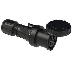 PCE venttechnik 235-6xs CEE propojka, 63 A, 5pólová, 400 V, 1 ks