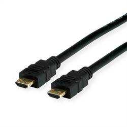 Value HDMI kabel Zástrčka HDMI-A, Zástrčka HDMI-A 10.00 m černá 11.99.5696 4K UHD HDMI kabel
