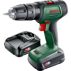 Bosch Home and Garden UniversalImpact 18V aku příklepový šroubovák, vč. 2x aku, vč. nabíječky, kufřík, 06039D4102