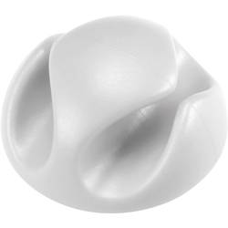 TRU COMPONENTS držák kabelu samolepicí 558353 Průměr kabelového svazku (rozsah) 8 mm (max) bílá 1 ks