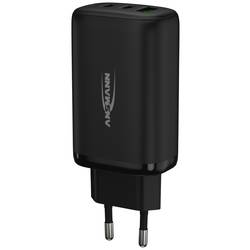 Ansmann Home Charger HC365PD USB nabíječka, 1x USB A , 2x USB-C®, 65 W, Dodávka energie, černá