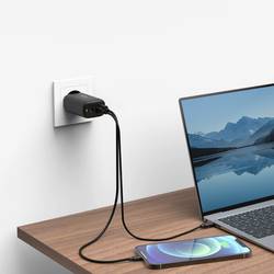 Ansmann Home Charger HC365PD USB nabíječka, 1x USB A , 2x USB-C®, 65 W, Dodávka energie, černá