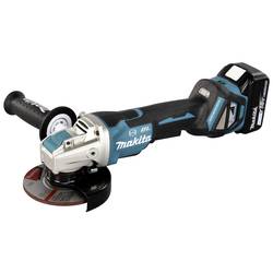 Makita S_0380_6435230 DGA519RTJ Akumulátorová úhlová bruska 125 mm, vč. 2x aku, vč. nabíječky, 18 V, 5 Ah