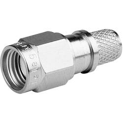 Telegärtner 100024659 100024659 R-SMA konektor zástrčka, rovná 50 Ω 1 ks