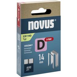 Novus Office 042-0793 sponky do sešívačky Typ 53F 600 ks Rozměry (d x š x v) 14 x 11.3 x 14 mm