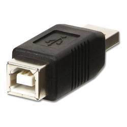 LINDY USB 2.0 adaptér [1x USB 2.0 zástrčka A - 1x USB 2.0 zásuvka B] Adapter