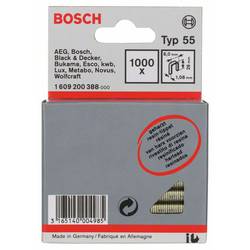 Bosch Accessories 1609200388 sponky s úzkým hřbetem Typ 55 1000 ks Rozměry (d x š) 26 mm x 6 mm